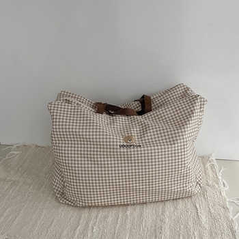 Κορεάτικη τσάντα αποθήκευσης κλινοσκεπασμάτων μεγάλης χωρητικότητας για νηπιαγωγείο, τσάντα πάπλωμα για μαθητές, τσάντα πάπλωμα, τσάντα διαλογής εποχιακών ρούχων