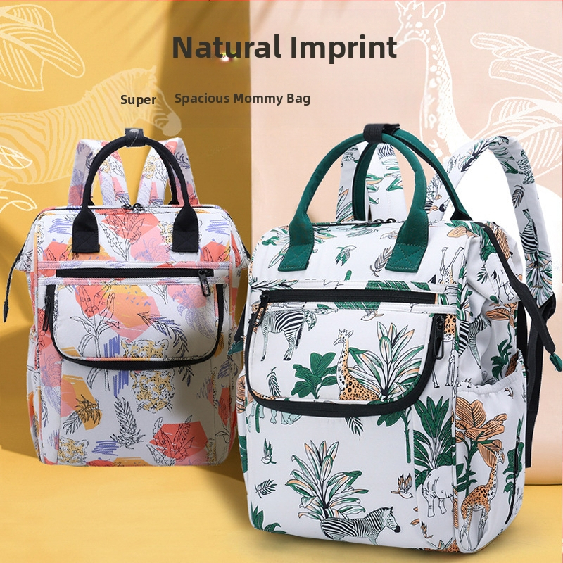 Spot nagykereskedelmi multifunkcionális, nagy kapacitású tároló terhes baba múmia táska továbbfejlesztett forró anyuka viselet egyvállas hátizsák