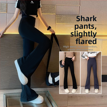 Kevad- ja sügisuued tüdrukute haipüksid Tüdrukute suurtele poistele Trendikad laienevad püksid Moodsad slitterpüksid Tüdrukute trendikad laiad püksid