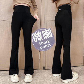 Kevad- ja sügisuued tüdrukute haipüksid Tüdrukute suurtele poistele Trendikad laienevad püksid Moodsad slitterpüksid Tüdrukute trendikad laiad püksid