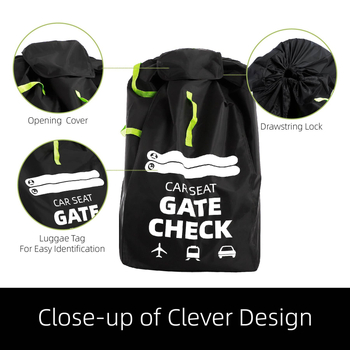 Noua geantă de depozitare populară pentru scaunul auto pentru bebeluși de la Amazon, pentru călătorii, pentru cărucior și scaun cu rotile