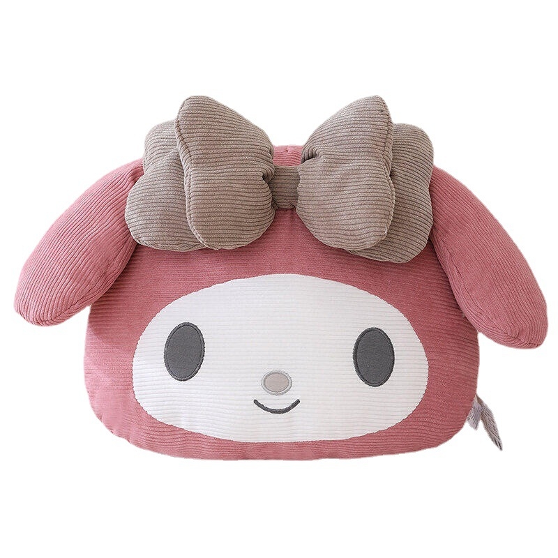 Automobilio galvos atrama, kaklo apsauga, miela mergaitės širdies formos retro velveto Meimei pagalvė, pliušinis žaislas, katės juosmuo