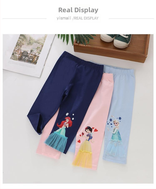 Детски трансгранични клинове, модерни в западен стил, универсални, пролетни и есенни, новородени момичета, бебешки панталони принцеса за момичета