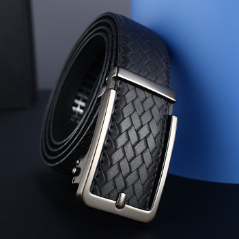 Curea ușoară de lux pentru bărbați, nouă, de înaltă calitate, din piele de vacă, asortată, în carouri, clasică, casual, reală