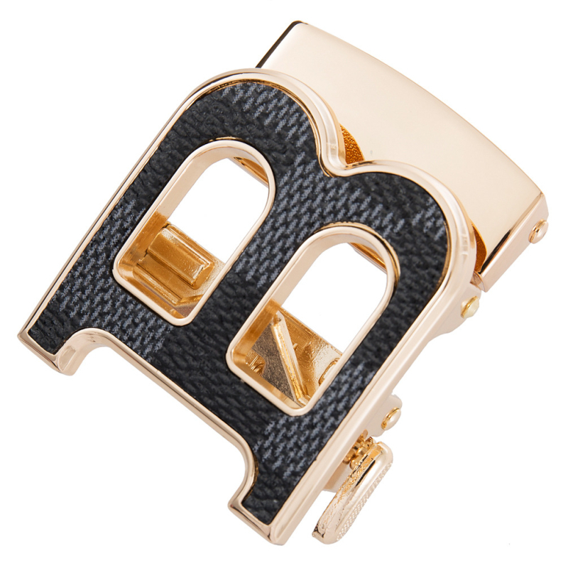 Vairumtirdzniecības biznesa jostas pozīcija Pieci cinka sakausējuma automātiskās sprādzes plāksteris Vīriešu jostas sprādze C25045