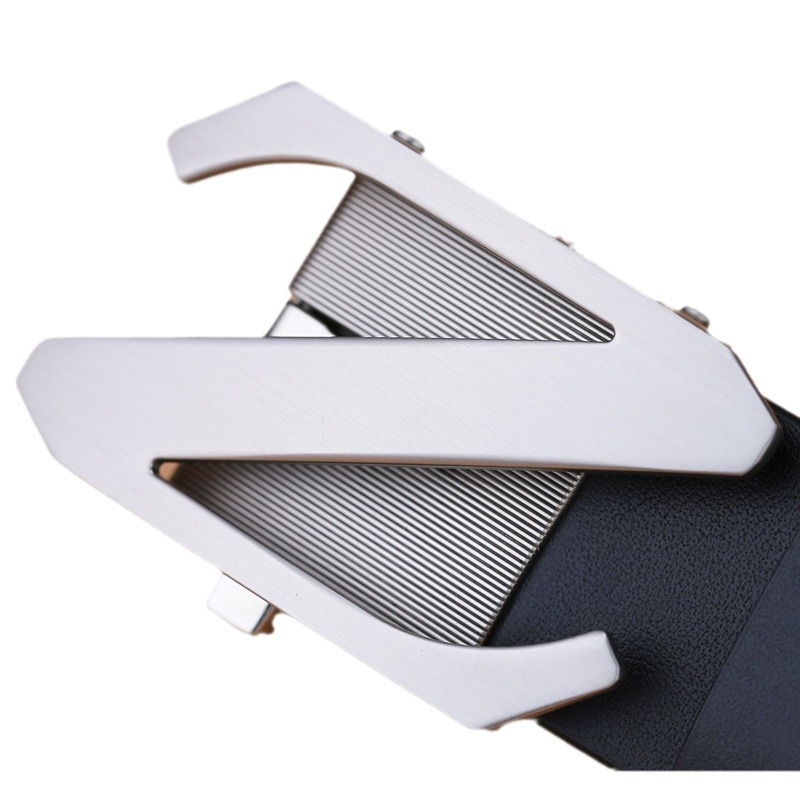 Cezhraničný najpredávanejší pánsky kožený opasok prvej vrstvy, osobnosť, ležérny, formálny, obchodný, list, automatický opasok na nohavice, generácia vlasov