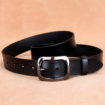 Ζώνη γυναικών απευθείας από εργοστάσιο, απλή και ευέλικτη, κορεάτικη, καθαρή δερμάτινη ζώνη, μοντέρνα, δροσερά τζιν στυλ