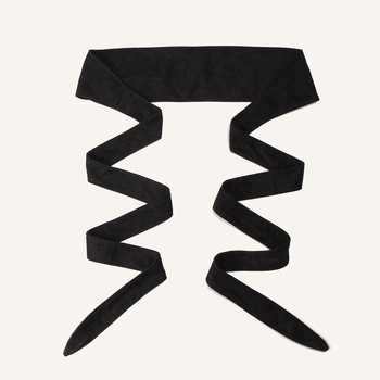 Naujas elnio odos aksominis kaspino juosmens sandarinimo sprogimas moterims „Joker“ rudens ir žiemos tarpvalstybinis zomšos kaspinas tiesioginiams pardavimams iš gamyklos.