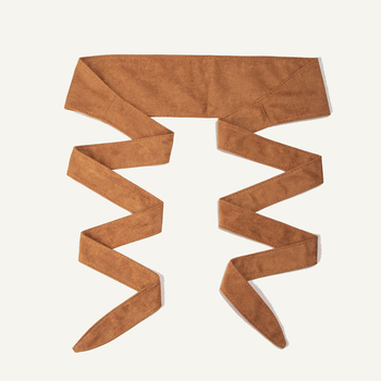 Naujas elnio odos aksominis kaspino juosmens sandarinimo sprogimas moterims „Joker“ rudens ir žiemos tarpvalstybinis zomšos kaspinas tiesioginiams pardavimams iš gamyklos.