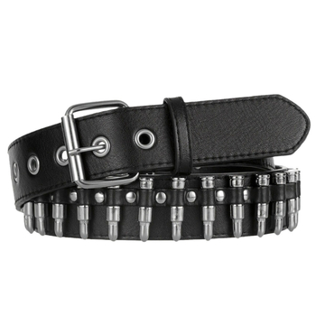 Euroopa ja Ameerika piiriülene kuulikujulise vööga neetidega meeste punk-stiilis vöö, isikupärastatud dekoratiivvöö, kamuflaažvöö õuesõiduks