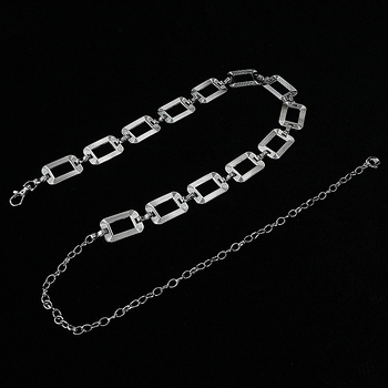 Αλυσίδα μέσης για γυναίκες, υψηλής ποιότητας, ευέλικτη διακοσμητική ζώνη φούστας, γυναικεία μοντέρνα casual κοσμήματα μέσης, μεταλλική αλυσίδα παντελονιού χονδρικής