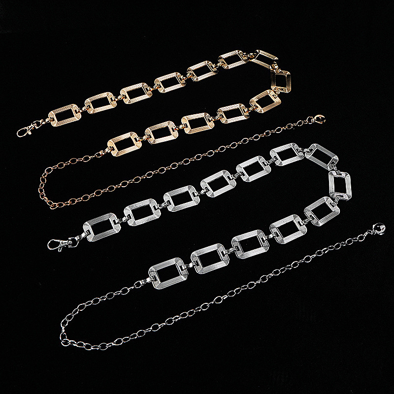 Αλυσίδα μέσης για γυναίκες, υψηλής ποιότητας, ευέλικτη διακοσμητική ζώνη φούστας, γυναικεία μοντέρνα casual κοσμήματα μέσης, μεταλλική αλυσίδα παντελονιού χονδρικής