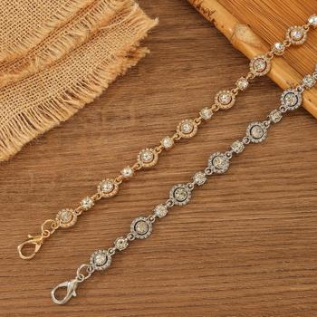 Piiriülene populaarne Euroopa ja Ameerika metallkonksuga rhinestones vöökett naistele mitmekülgne vöö, kleidi vöö aksessuaarid, õhuke vöökett