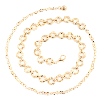 Seelik Mitmekülgne Rõngas Metallist Vöökett Naiste Korea Stiilis Dekoratiivne Kleit Õhuke Vöö Reguleeritav Keti Aksessuaarid Vöökoht