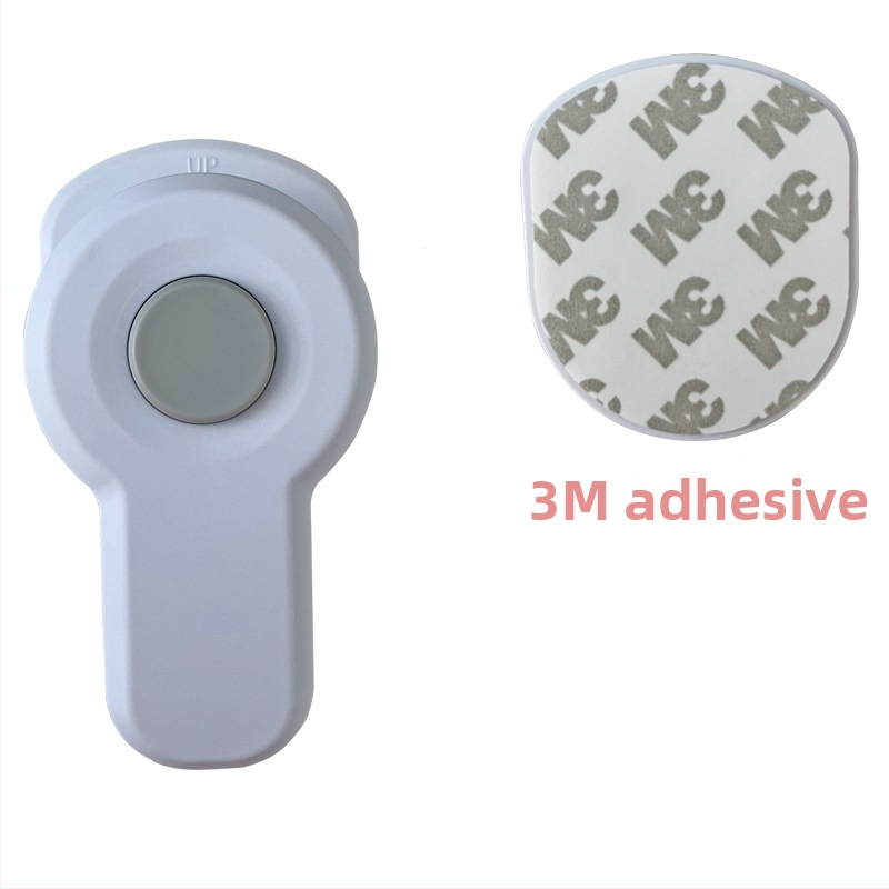 Orkaitės durelių ir langų buitinės saugos spynos spintelės stalčiui mikrobangų krosnelei, apsaugančiai nuo atidarymo, be perforatoriaus, vaikams, kūdikiams, fiksuota apsauginė spyna