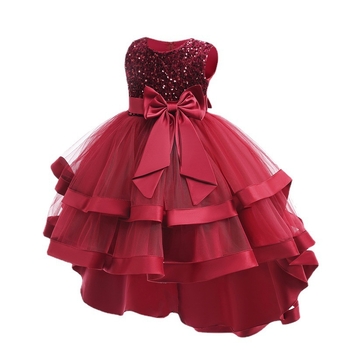 Παιδικό φόρεμα με πλέξη για κορίτσια, πιάνο, κορίτσι λουλουδιών, πριγκίπισσα, φόρεμα με φουσκωτό, νυφικό, παράσταση, φόρεμα με φουσκωτό, παράσταση