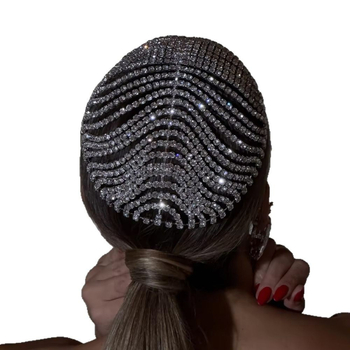 AliExpressis müüdavad mitmekihilised juukseketid, lihtsad Euroopa ja Ameerika stiilis välgatavad rhinestones peakatted, moeetenduste etenduste juukseaksessuaarid