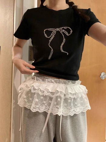 Γυναικεία Κουρτίνα με Γλυκό Παπιγιόν σε Στυλ Μπαλέτου Άνοιξη και Καλοκαίρι