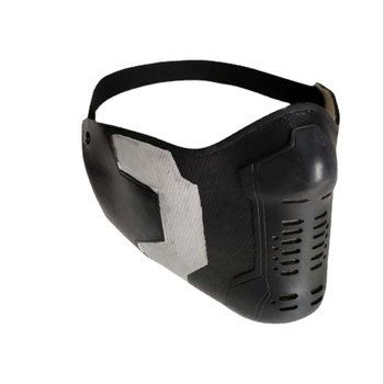 Отмъстителите периферна маска на Зимен войник Хелоуин зимна воин латексова маска Капитан Америка шапка