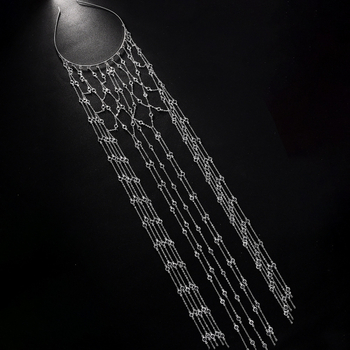 Διασυνοριακές εκρήξεις με στρας, φούντα, κρίκο μαλλιών, νεράιδα, φόρεμα χορού υψηλής ποιότητας, πριγκίπισσα, ιδιοσυγκρασία, αξεσουάρ μαλλιών, κορδέλα μαλλιών