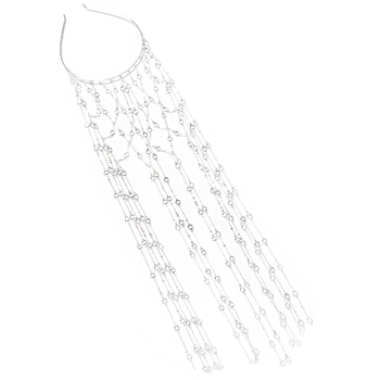 Διασυνοριακές εκρήξεις με στρας, φούντα, κρίκο μαλλιών, νεράιδα, φόρεμα χορού υψηλής ποιότητας, πριγκίπισσα, ιδιοσυγκρασία, αξεσουάρ μαλλιών, κορδέλα μαλλιών