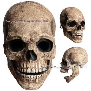 Череп Ghost Knight Jack клоун разкъсана маска Хелоуин ужас уста подвижни шапки от фабрика директни продажби