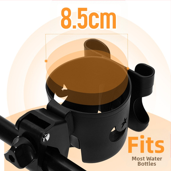 Univerzálny držiak na poháre pre detský kočík, držiak na poháre dva v jednom, držiak na bicykel z plastu, držiak na mobilný telefón, držiak na poháre na kočík, držiak na fľaše