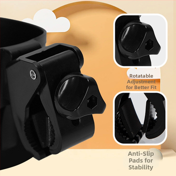 Univerzálny držiak na poháre pre detský kočík, držiak na poháre dva v jednom, držiak na bicykel z plastu, držiak na mobilný telefón, držiak na poháre na kočík, držiak na fľaše