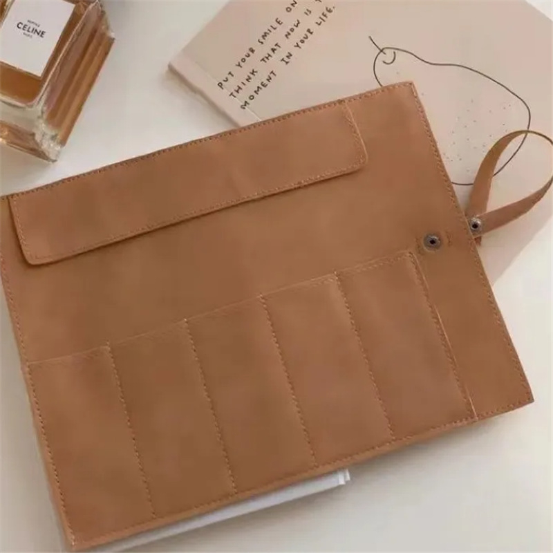 Vienspalvis sulankstomas matinės odos dirželio maišelis, tinkantis „Apple Watch iwatch78“, su laikymo krepšiu.