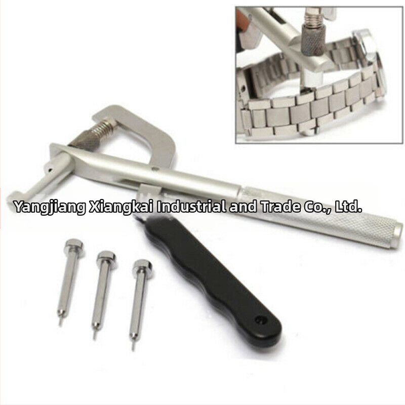 Kellaparandustööriist, käeshoitavad rihma eemaldamise tangid, metallist kellatõmbaja, käevõru reguleerija, kellarihma eemaldamise seade