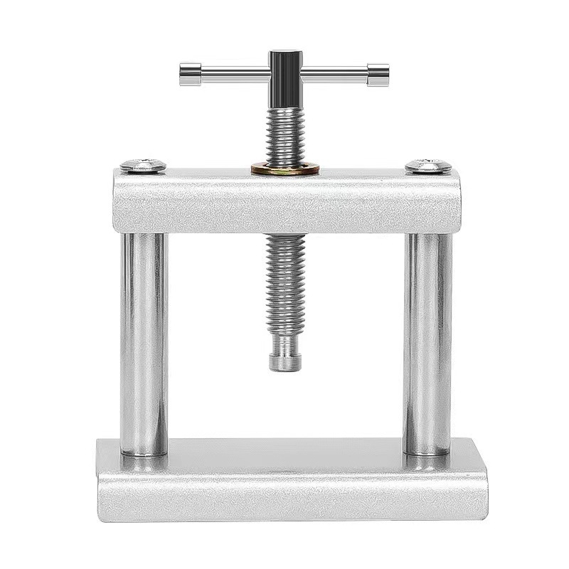 Инструменти за ремонт на часовници, проста желязна скоба, настолен капак, механична машина за капачки на кварцови часовници, инструмент за смяна на батерията на задния капак
