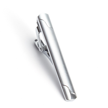 Naujas dengtas auksu šlifuoto metalo sąsagų rinkinys užsienio prekybai Vyriškos kaklaraiščio sąsagos