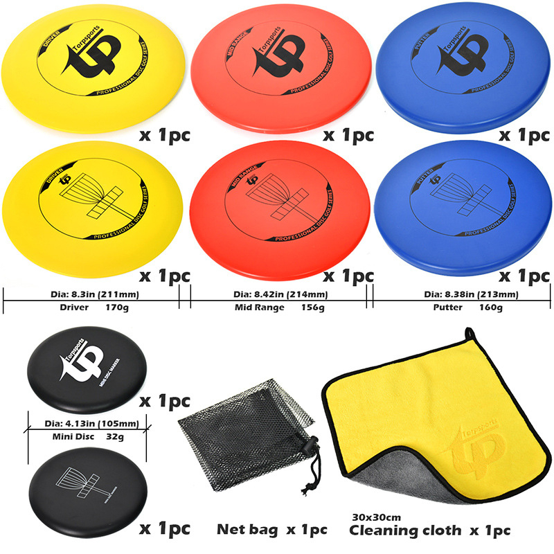 Frisbee de golf pentru sporturi în aer liber, cu o singură perie, cu farfurie zburătoare, joc de golf în aer liber, cu disc de golf