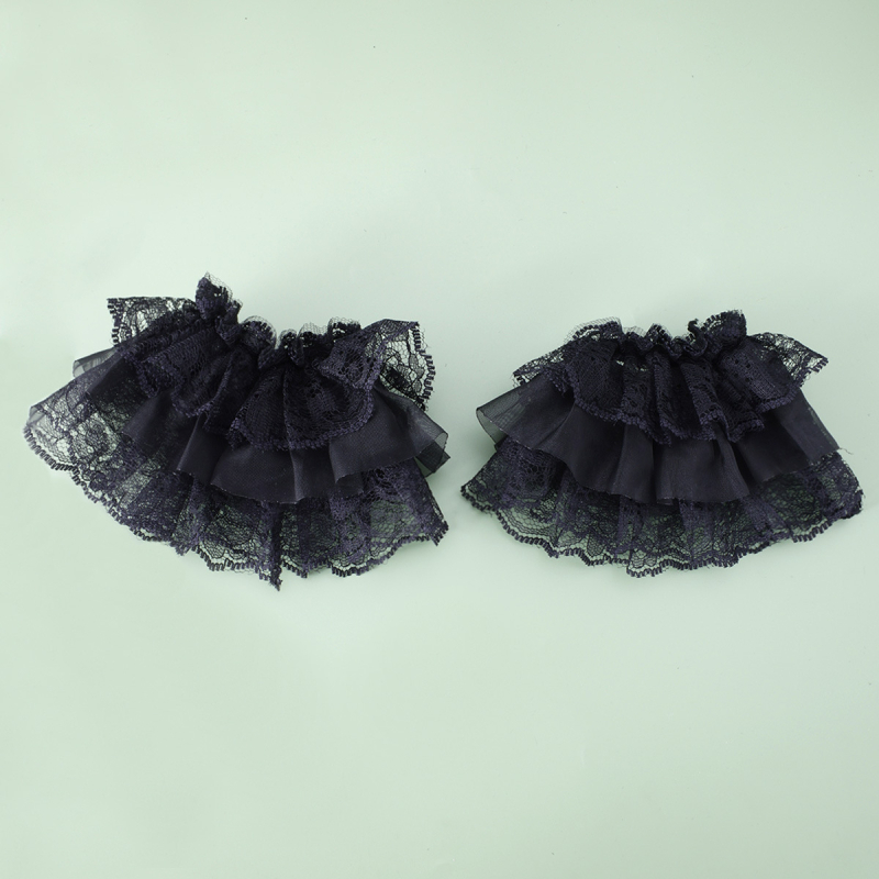 Lolita aksessuaarid Lühikesed pitsist käekindad Pitsist Jaapani stiilis pehmed tüdrukute käekindad Rõivad Lõbusad Ööklubi kaunistused