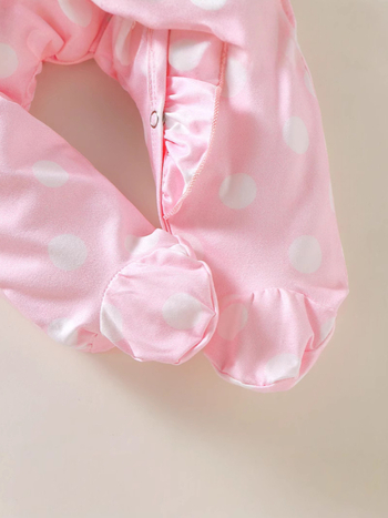 Σε απόθεμα Κορεάτικη Φθινοπωρινή Ολόσωμη Φόρμα με Μακρυμάνικα για Μωρά, Αναρρίχηση, Πιτζάμες με Δαντέλα και Ποδόλουτρο, Ζεστά Ρούχα, Τουρμπάνι για Παράδοση