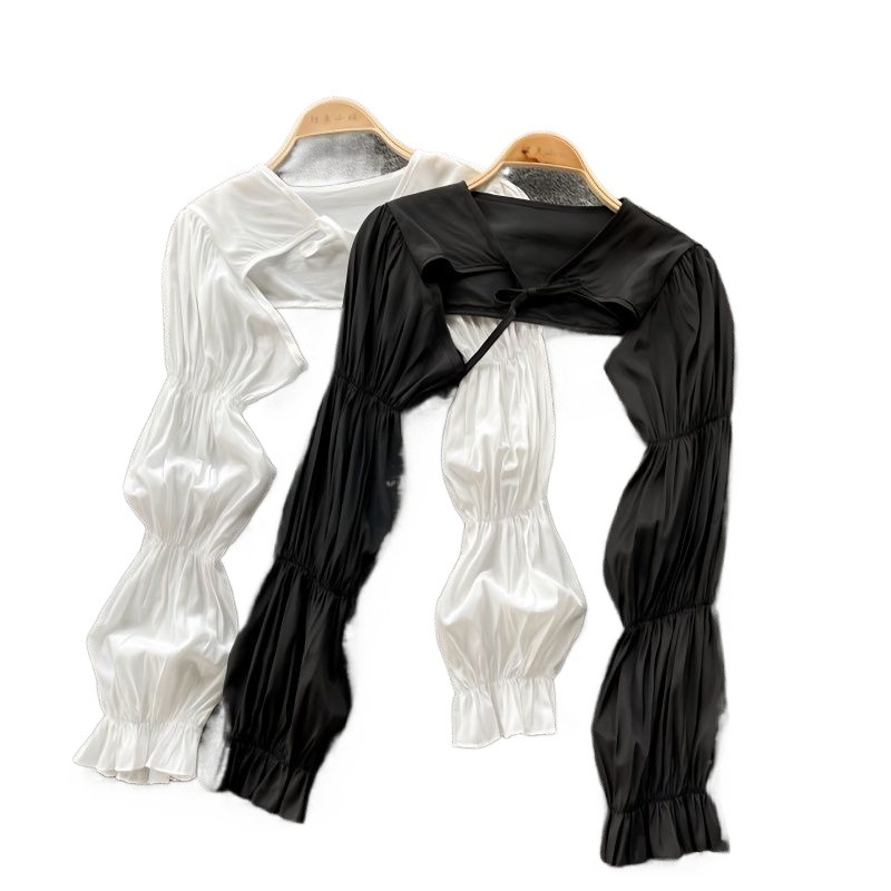 Moodsad laternavarrukatega ühevärvilised paeltega õlasallid, naiste Chaneli stiilis superhaldjas lühike suvekleit, uus ja moekas