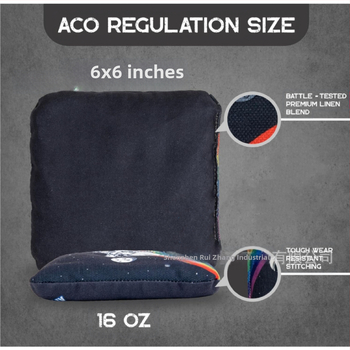 2025. aasta piiriülene Amazoni populaarne Ameerika liivakott maisiauguga kott viskamismängu kott liivakott oakott ruut