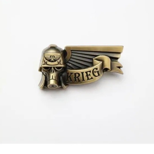 Broșă Star Casting Krieg Death Legion Warhammer 40K Peripheral DKK Insignă metalică comemorativă Retro Pin
