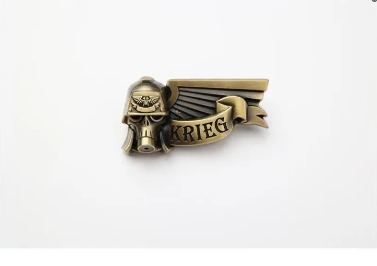 Broșă Star Casting Krieg Death Legion Warhammer 40K Peripheral DKK Insignă metalică comemorativă Retro Pin