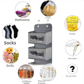 Hulgimüük multifunktsionaalne mitmeotstarbeline ukse taga riputatav kott rippuv riidekapi hoiukott rippuv kott riiete hoiustamise riputatav kott