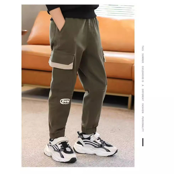 Φόρμες για αγόρια φθινόπωρο 2024 νέα μεγάλα παιδικά παντελόνια άνοιξης και φθινοπώρου παιδικά ρούχα αγόρια casual φθινοπωρινά παντελόνια Tide