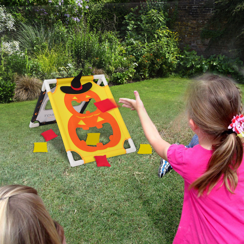 Vaikų frisbio smėlio maišas, dviejų viename žaidimas, smėlio maišo lenta, sensorinio lavinimo žaidimo rekvizitai, tėvų ir vaikų iškyla, frisbio taikinys