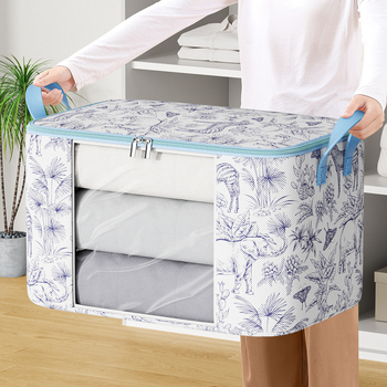 Νέα τσάντα παπλώματος PVC μεγάλης χωρητικότητας φορητή τσάντα αποθήκευσης για το σπίτι καθημερινή χρήση μετακόμιση ταξίδι πτυσσόμενη τσάντα παπλώματος