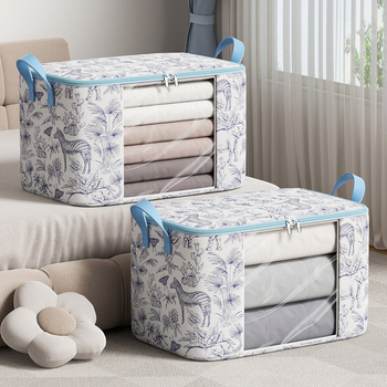 Νέα τσάντα παπλώματος PVC μεγάλης χωρητικότητας φορητή τσάντα αποθήκευσης για το σπίτι καθημερινή χρήση μετακόμιση ταξίδι πτυσσόμενη τσάντα παπλώματος