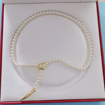 Νέο κολιέ με χάντρες Spirit Snake από ασήμι 925, γυναικείο, φωτεινό, πολυτελές, niche, απλό, πολλαπλών χρήσεων, κλείδα