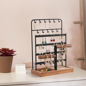 12 hónapos eredeti Chuangda kapacitású ékszerkiállító állvány Amazon forró változatú fülbevalók nyaklánc karkötő gyűrű ékszerállvány