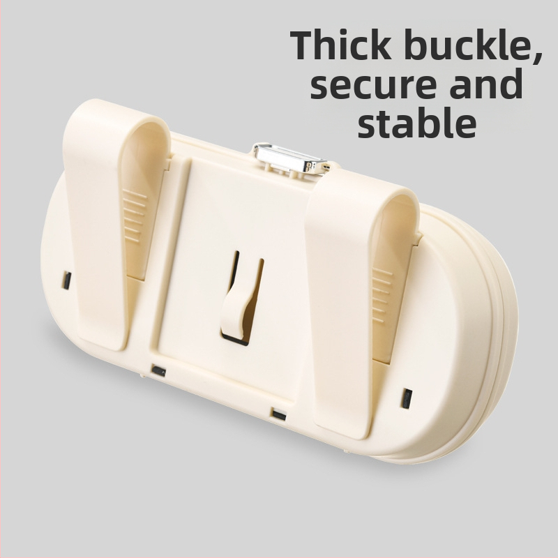 Кутия за автомобилни очила, аксесоари за кола, щипка за очила, сенник, многофункционална универсална кутия за слънчеви очила, удобна кутия за съхранение