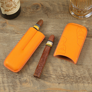 Väliskaubanduse pakkumine Piiriülene pakkumine Sigarituub Sigari nahast ümbris Krokodillimustriga sigari niisutav nahast ümbris Sigarituub