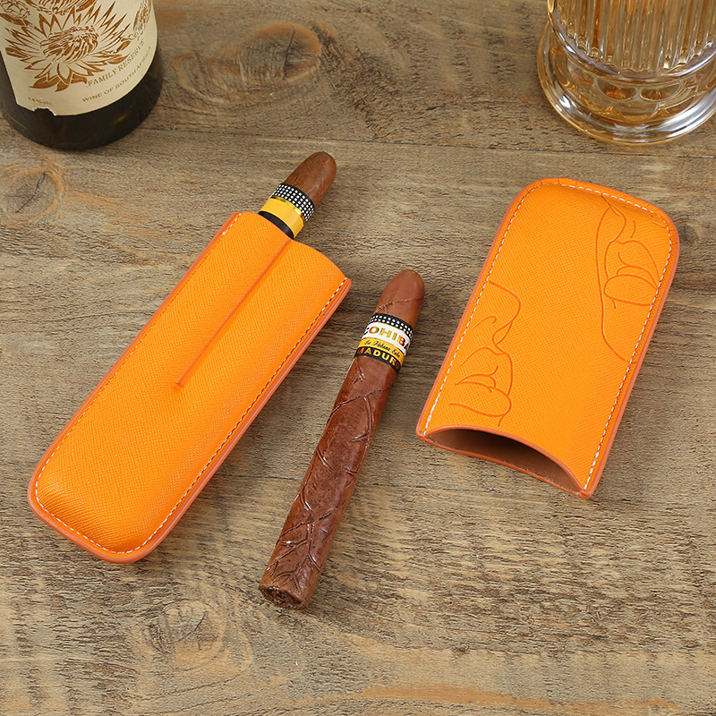 Ārējās tirdzniecības piegāde Pārrobežu piegāde Cigāru tūbiņa Cigāru ādas maciņš Krokodila raksta cigāru mitrinošs ādas maciņš Cigāru tūbiņa