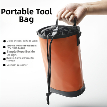 Veekindel tööriistakott, köie hoiukott õhutöödeks, aia- ja aianduskott, vöökott, rippkott, hoolduskomplekt, nööriga kott